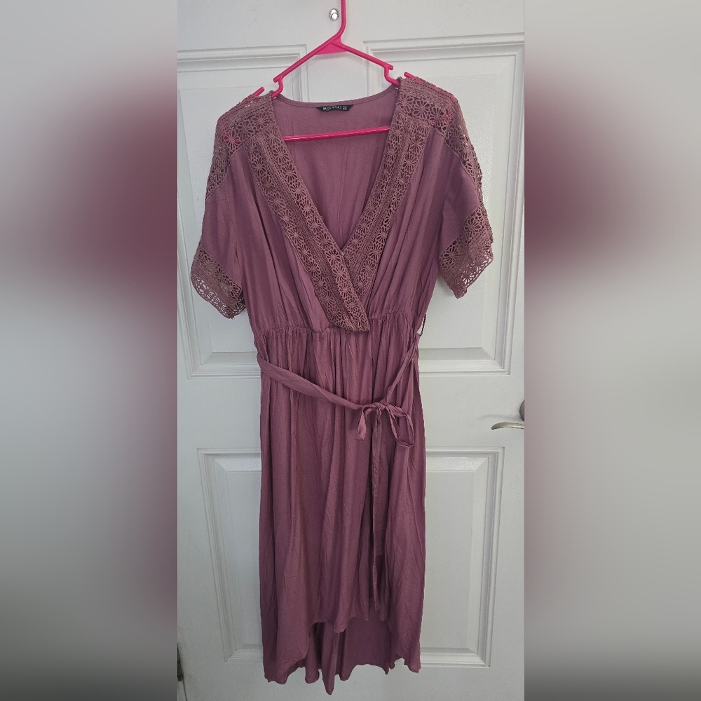 Dusty rose dress
